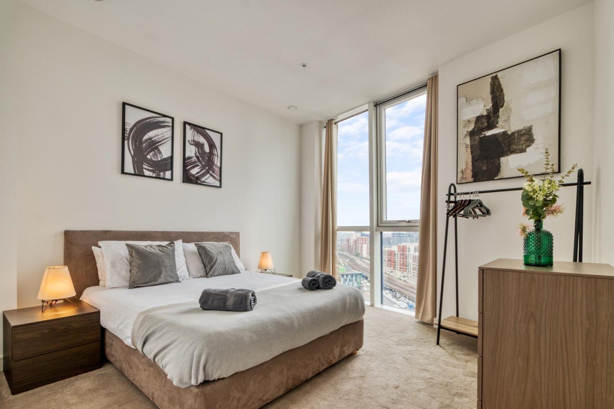 شقة Stunning 360º View Luxurious Penthouse لندن المظهر الخارجي الصورة