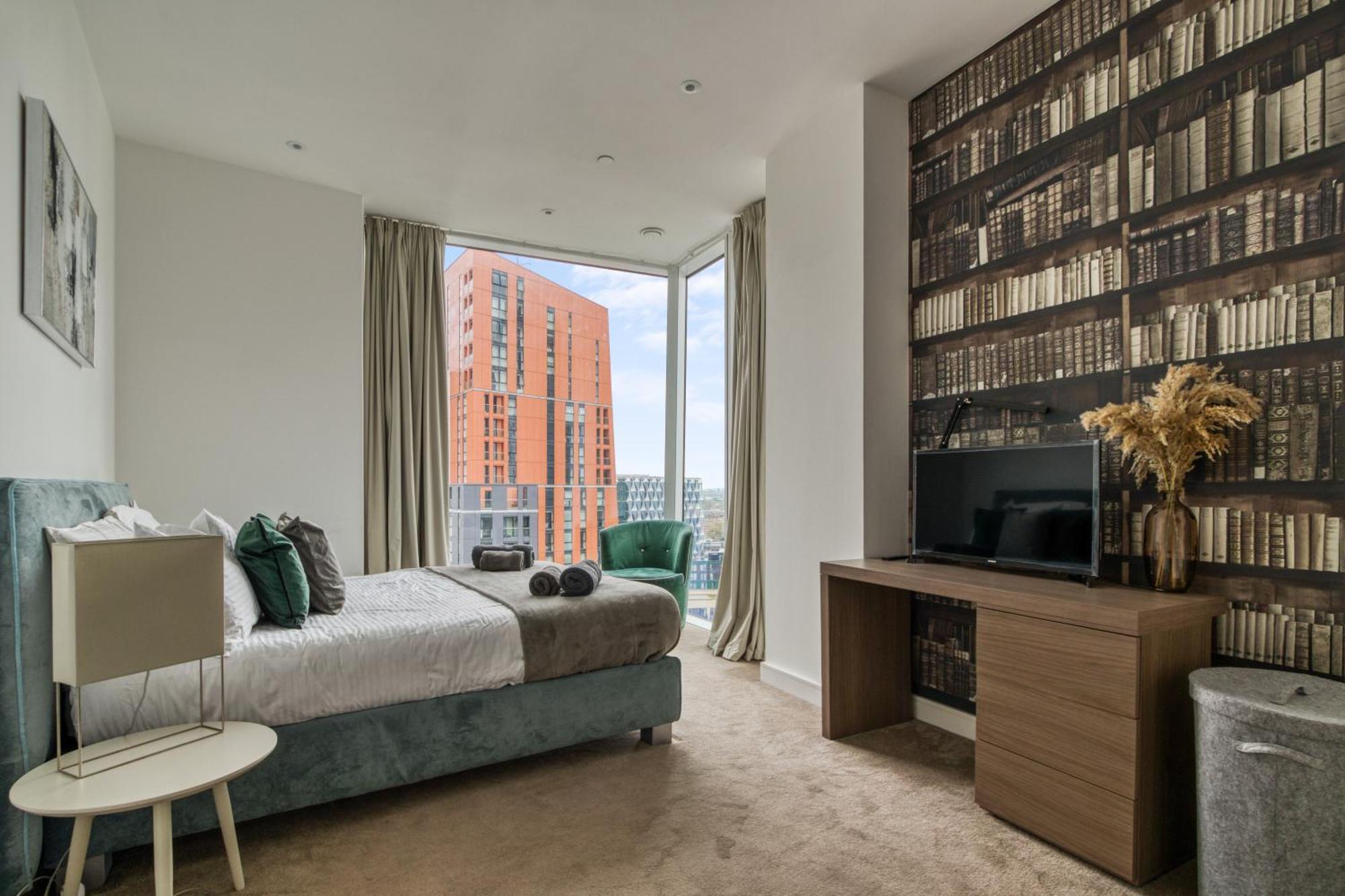 شقة Stunning 360º View Luxurious Penthouse لندن المظهر الخارجي الصورة