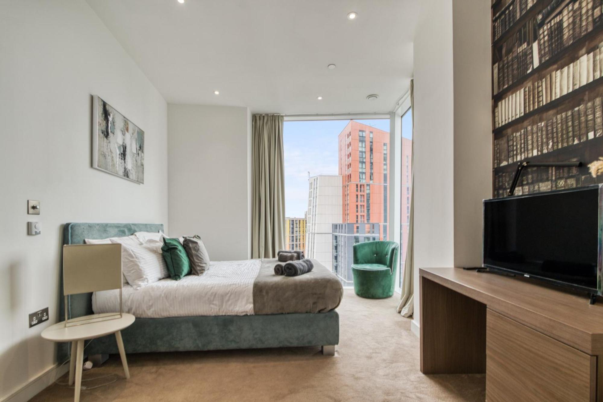 شقة Stunning 360º View Luxurious Penthouse لندن المظهر الخارجي الصورة